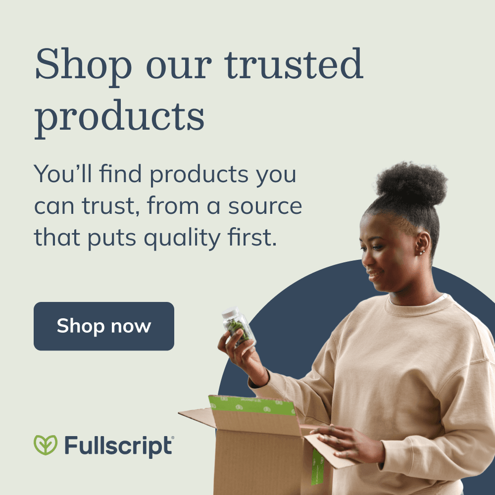 Shop our trusted products on Fullscript — Shop now